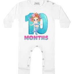 Arvesa Infants Printed Round Neck Bodysuits-picture-33