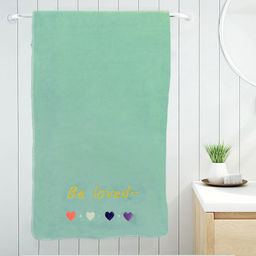Myntra Elegant Homes Green Cotton 420 GSM Bath Towel-image-62
