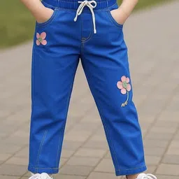 Iconic me Girls Blue Jeans-image-75