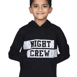 CRAZYPENGUIN ELITE Boys Graphic Printed Hooded Long Sleeves Pullover Sweatshirt-37