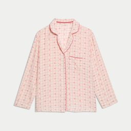 Marks & Spencer Women Printed Round Neck Lounge T-Shirt-image-39