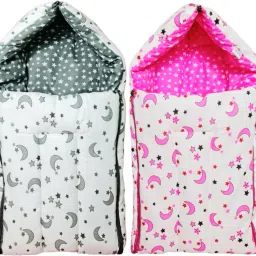Baby Sleeping Bag Combo of Gift Pack Soft Cotton Fiber Filled Security Bag Sleeping Bag-image-38