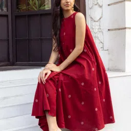 Women Cotton Rayon Kurta Palazzo Set-image-23
