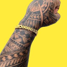 Dynamic Retail Global Gold-Plated Link Bracelet-22