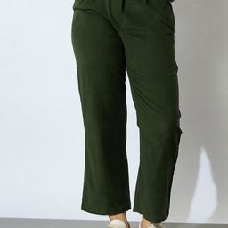 Noh.Voh - SASSAFRAS Kids Girls Mid-Rise Cotton Straight Fit Trousers-52