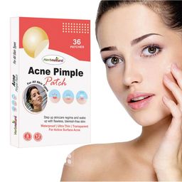 Herbnaturo Pimple Acne Hydrocolloid Waterproof Patches-36 -Patches(72 dots)-44