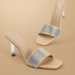 Lavie Embellished Party Slim Heeled Sandals-29