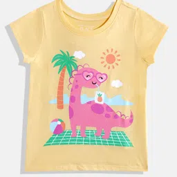 THE CHILDREN'S PLACE Girls Pure Cotton Graphic Printed T-shirt-picture-23