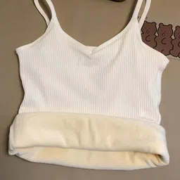 Alexvyan Warm Fleece Inside Slim Fit Thermal Camisole-image-92