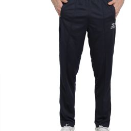 Men Solid Blue Track Pants-image-18