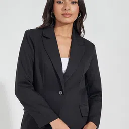 Styli Slim-Fit Single Breasted Blazer-image-83