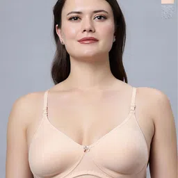 In Care Pack Of 2 Full Coverage Non Padded Cut and Sew Non Wired Pure Cotton T-shirt Bra-10