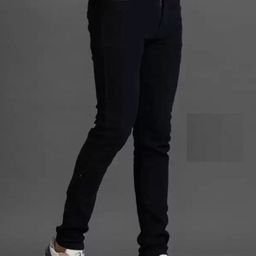 LINARIA Men Classic Regular Fit Mid-Rise Stretchable Jeans-picture-0