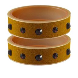 Vidhya Kangan Brown Plastic Bangles-image-49