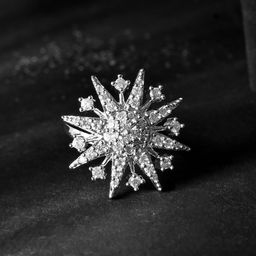 Voylla Rhodium-Plated AD Stone-Studded Adjustable Finger Ring-image-29