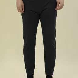 Albion By CnM Men Pure Cotton Mid-Rise Track Pants-picture-1