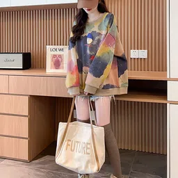 JC Mode Women Striped Sweatshirt-89