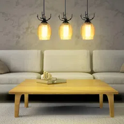 KINIS Black Glass Quirky Ceiling Lamp-image-28