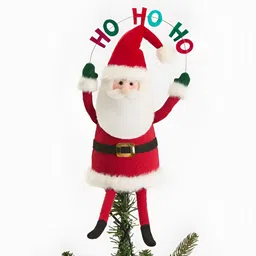 Marks & Spencer Red & White Father Christmas Tree Topper-15