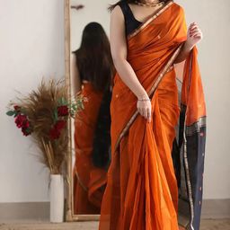 zinzraa Floral Woven Design Kanjeevaram Saree-image-85