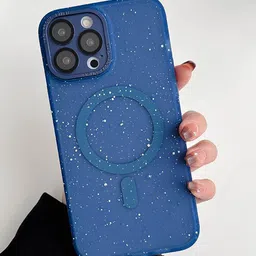 Luxury Kase LK098 Abstract Printed iPhone 13 Pro Anti-Splash Ink Dot Painting Back Case-43