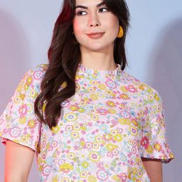 DressBerry Print Top-image-95
