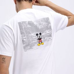 Disney by Glitchez Disney Rush Mickey Mouse Print Regular T-shirt-image-34