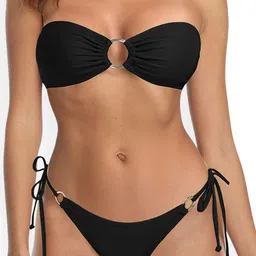 Dahr Strapless Neck Swim Bikini Set-image-29