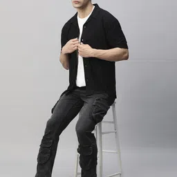 PRONK Men Opaque Casual Shirt-picture-0