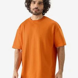 Cloroot Men Extended Sleeves Raw Edge T-shirt-image-9