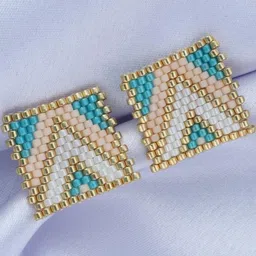 Threads & Beads Women Multi Earrings-image-78
