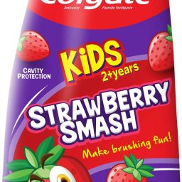 Kids Fun Squeeze Toothpaste, Yummy Strawberry Flavour, For 3-6 Years, Easy Grip Toothpaste-picture-3