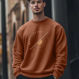 NOBERO Men Oversized Graphic Printed Sweatshirt-image-76