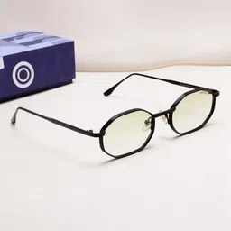 SUNGLASSIC Unisex Opulent Edition Green Gradient Hexagon Sunglasses Opulent-Black-Green-Gr-image-57