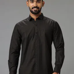 Viveagham Men Classic Casual Shirt-image-45