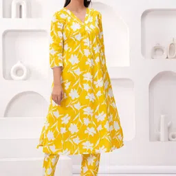 Nayo Printed Cotton Tunic With Trouser Co-Ords-picture-28