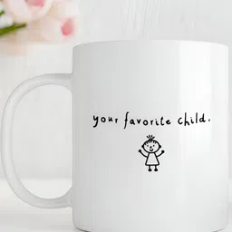 Giftii White & Black Printed Ceramic Glossy Mugs Set of Cups and Mugs-11