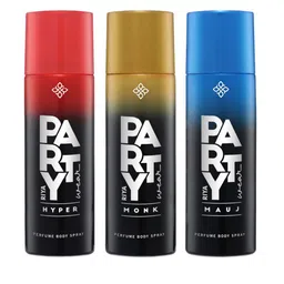 RIYA Men Set Of 3 Monk & Mauj & Hyper Long Lasting Body Spray - 200 ml Each-picture-42