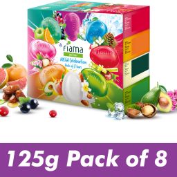 Mega Celebration Pack With 8 Unique Soap Gel Bathing Bars, For Moisturized Skin-image-37