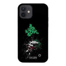 Macmerise Sinister Joker Laugh Hard Polycarbonate Back Cover for Apple iPhone 12 Pro (Supports Wireless Charging, Multi Color)-image-86