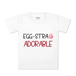 Arvesa Kids Typography Printed Applique T-shirt-picture-41