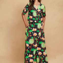 Gulabo by Abu Sandeep Women Floral Printed Relaxed Loose Fit Wrap Trousers-picture-29
