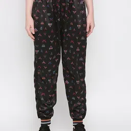 Tuna London Women Printed Regular Fit Cotton Joggers-picture-43