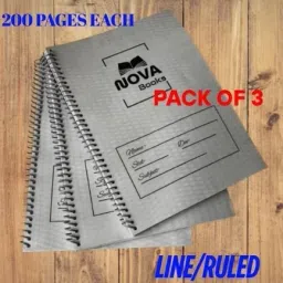 Spiral notebook A4 Notebook Single line 200 Pages-image-67
