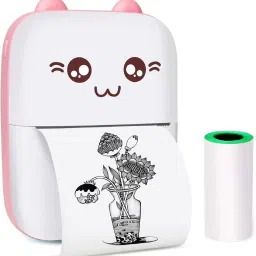 IMMUTABLE pocket printer Mini Printer Paper Multi-function bvg12 Single - TextUsed For: Title, Compare-15