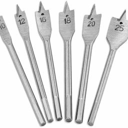 6pcs 10-25mm Hole Saw Kit with 1/4 Inch Hex Shank for Wood Punching and Door Lock Installation (Durable & Portable) Woodworking-image-69