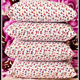 LUXURY Polyester Fibre Abstract Sleeping Pillow Pack of 4-picture-13