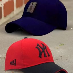 Embroidered, Solid, Self Design Sports/Regular Cap-image-39