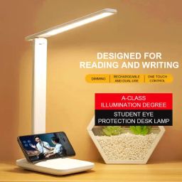 Rechargeable LED Touch On/Off Switch Desk Table Lamp Study Lamp-10