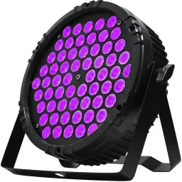 60 LEDs Par Disco Light Music Sensor Working RGB Light Effects DJ Party Light Disco Ball Set-image-2